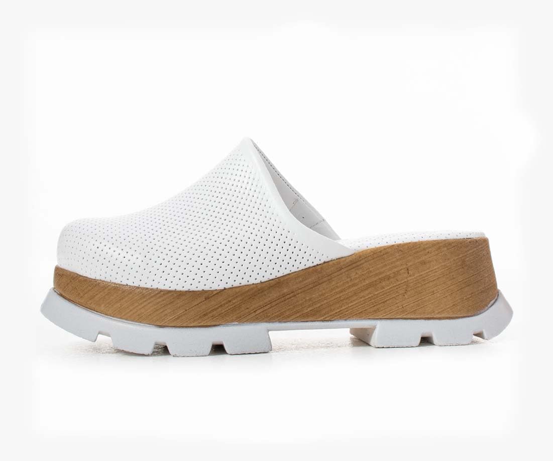 Saraya Nurse - Premium Handmade Leather Comfort Clogs, Nurse Pattern, All-Day Comfort and Support, Durable for Long-Term Use, Ideal for, Nurses Clogs - Image 3