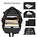 Travel Laptop Backpack,Business Backpack with Water Resistant College School Computer Bag Gifts for Men & Women Fits 15.6 Inch Notebook,Black