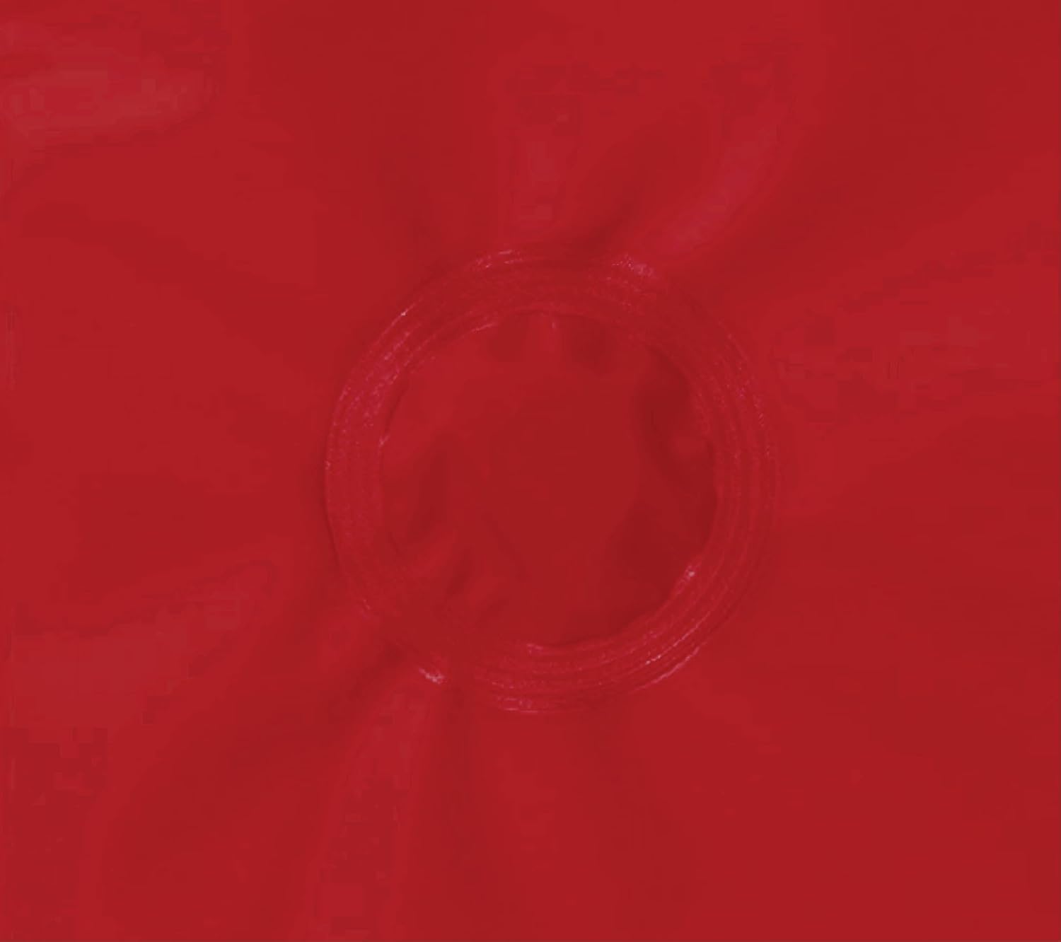 Home Expressions 3 Guage PEVA Shower Curtain Liner 70"x72" with 3 Magnets at Bottom & 12 Metal Grommet Holes for Your Shower Hooks (RED)