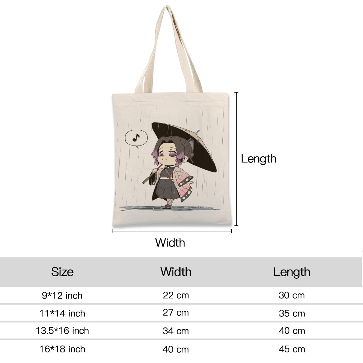 Amazon.co.jp: キャンバストート 鬼滅の刃 虫柱 胡蝶 しのぶ トート