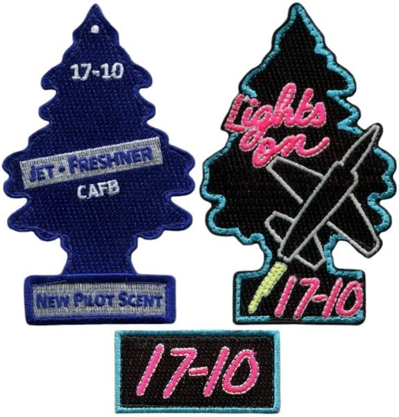 Columbus AFB Specialized Undergraduate Pilot Training Class 2017-10 Patches
