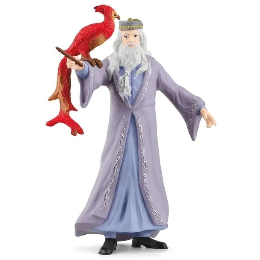 schleich 42637 Dumbledore & Feniks, od 6 lat, WIZARDING WORLD - figurka, 11 x 4 x 12 cm