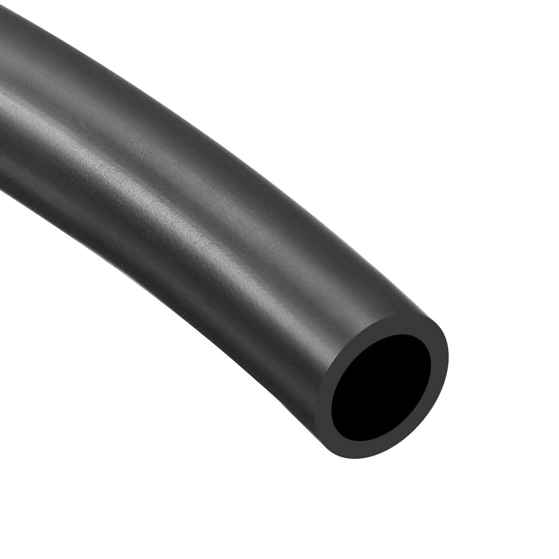 Manguera de goma negra TOP-VIGOR de alta resistencia para exteriores, 10x14 mm