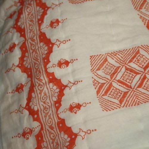 Natural quilts Colouricious African Art Large Quillow, Cotton, Multi-Colour, 152 x 228 x 2 cm