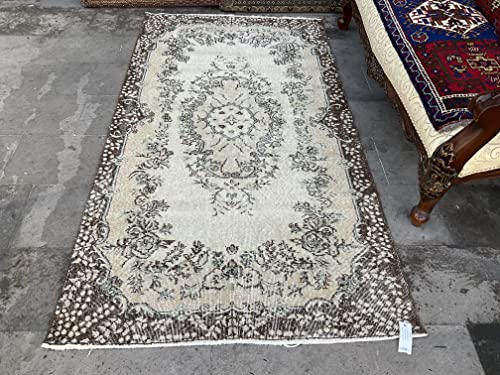 Floral Design Best Quality Turkish Rug, Organic Wool Area Rug, Living Room Decor Turkey Rug, Boho Decor Vintage Carpet #TOP12