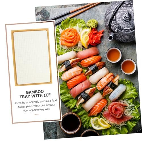 Plato para Sushi de Material Natural Happyyami miniatura 2