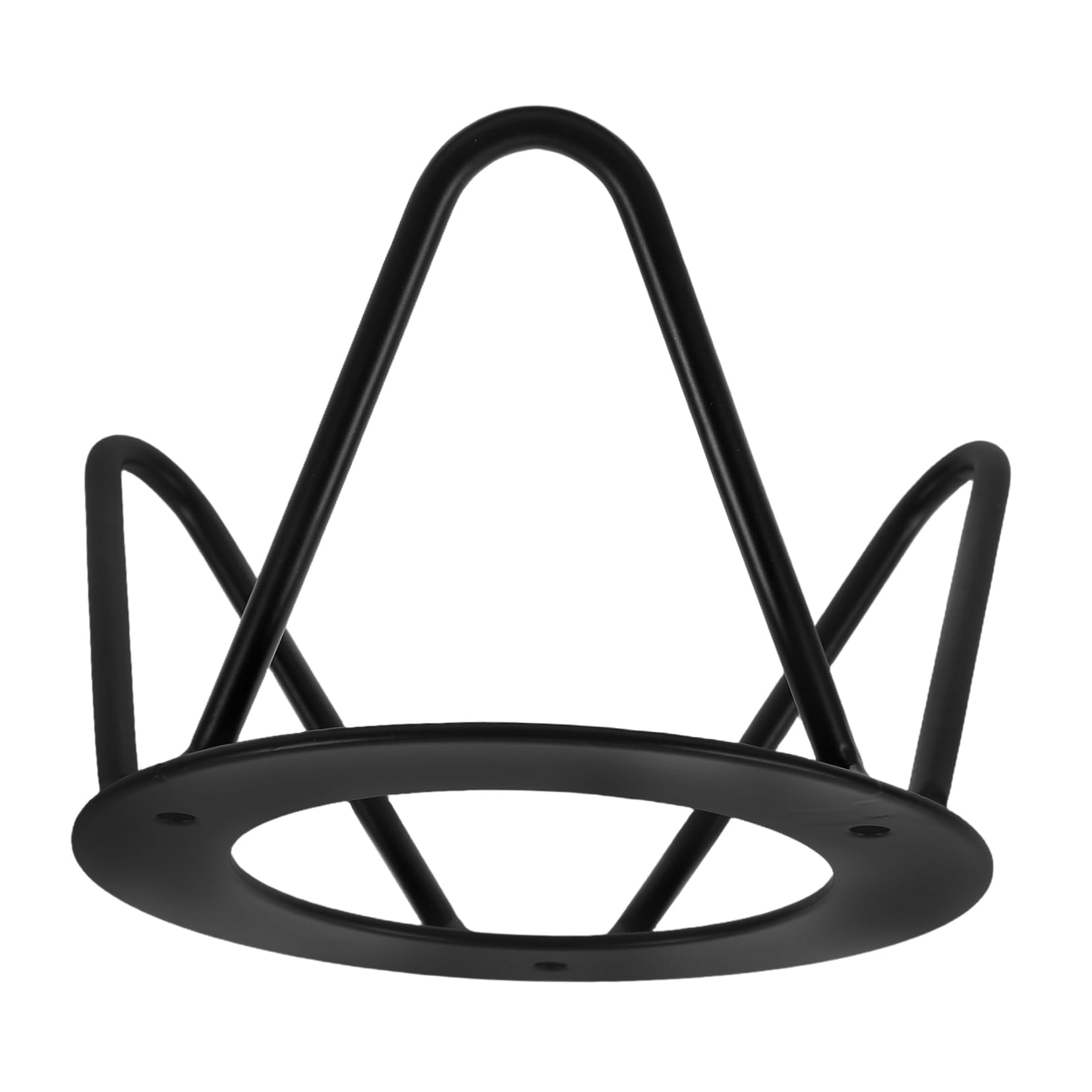 ULDIGI Metal Tray Holder Fruit Rack Stand Small Plate Stand Iron Base Fruit Plate Display Rack