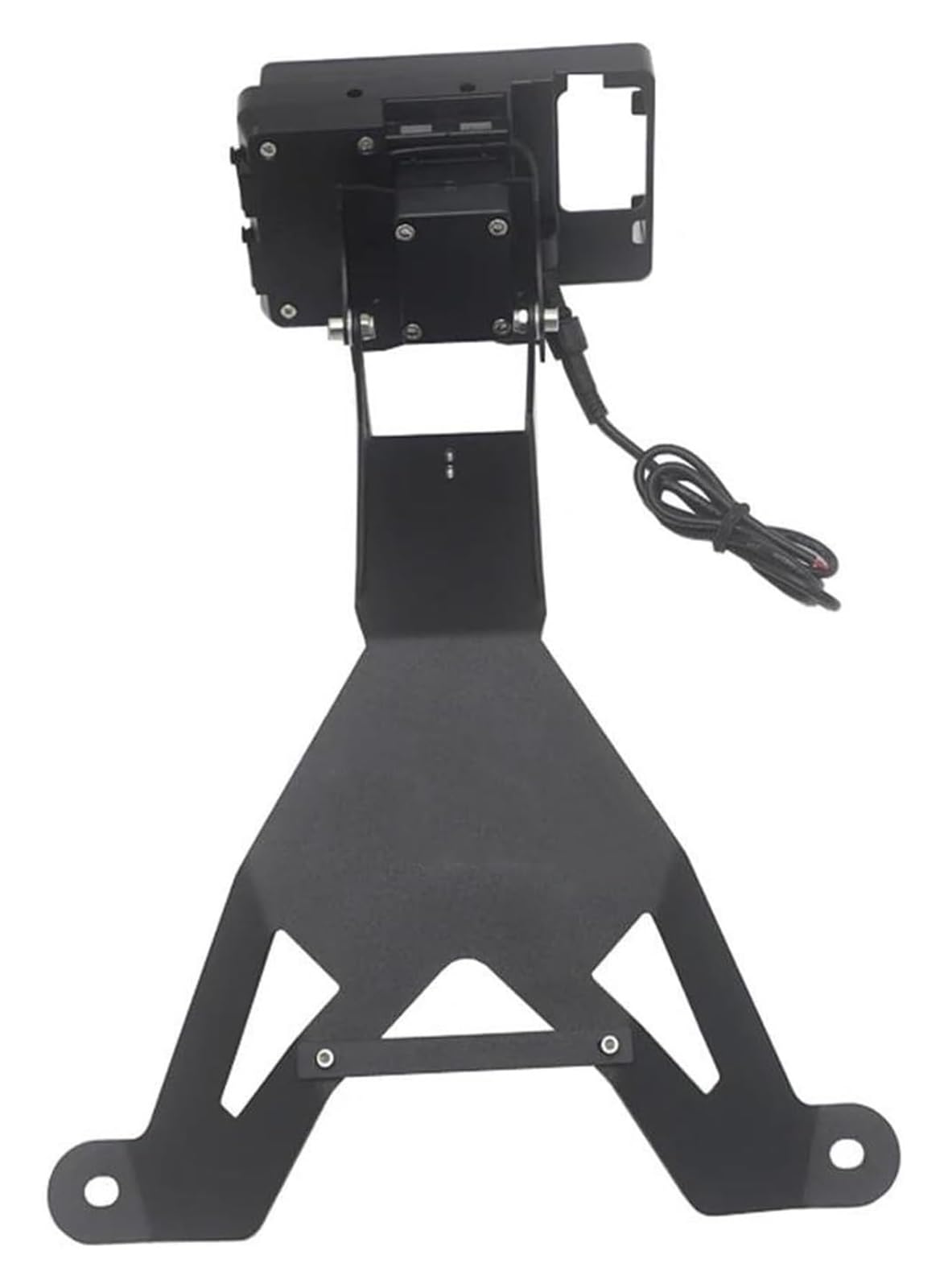Navigation Mount Replacement Per KYMCO Per AK550 Supporto Adattatore Manubrio Espansione Barra Trasversale GPS Navigazione Telefono Cellulare Moto(Black 2)
