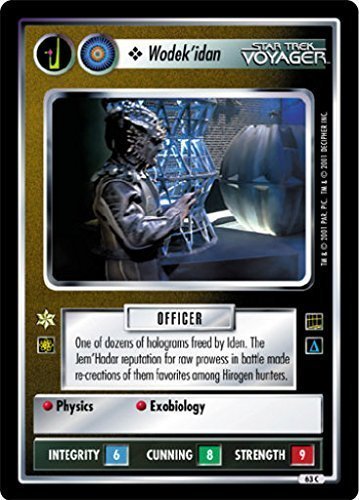 Star Trek CCG 1E HA Holodeck Adventures WODEK'IDAN 63C
