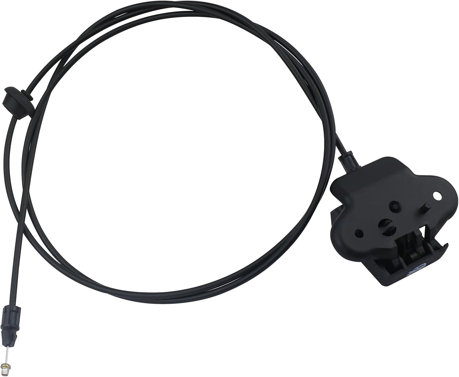 TQPONLY 912-076 Hood Release Cable & Pull Handle Compatible with 2001-2007 Chrysler Town & Country Voyager Dodge Caravan Grand Caravan Replaces 4717517A