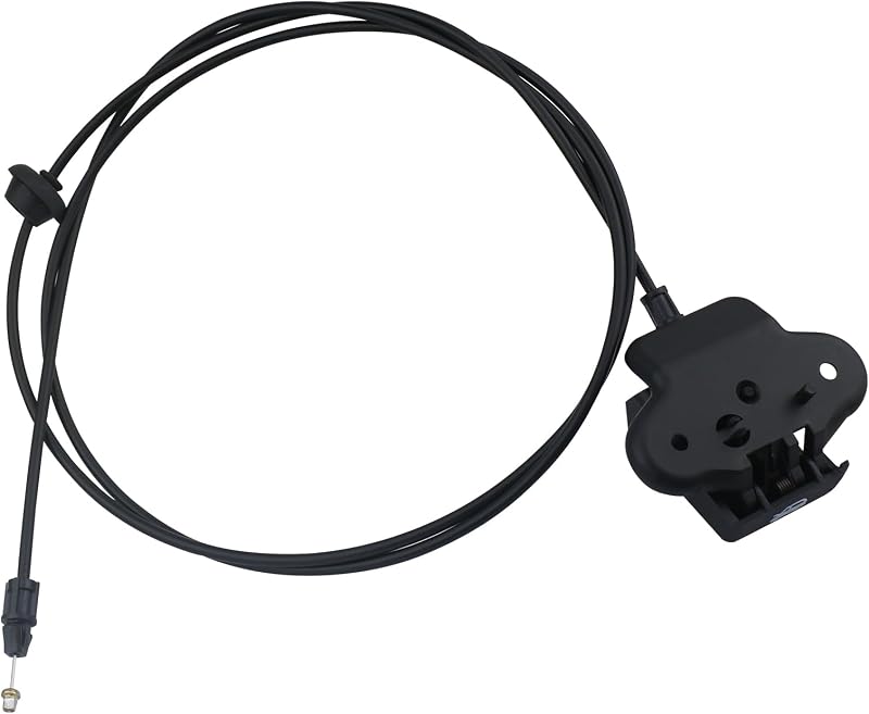 Cabo de abertura do capô com puxador TQPONLY para Chrysler e Dodge 2001–2007 – 1 unidade