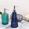 Dispenser Sapone Liquido In Vetro Con Pompa Acciaio - Design Elegante Per Bagno E Cucina - Foto 6