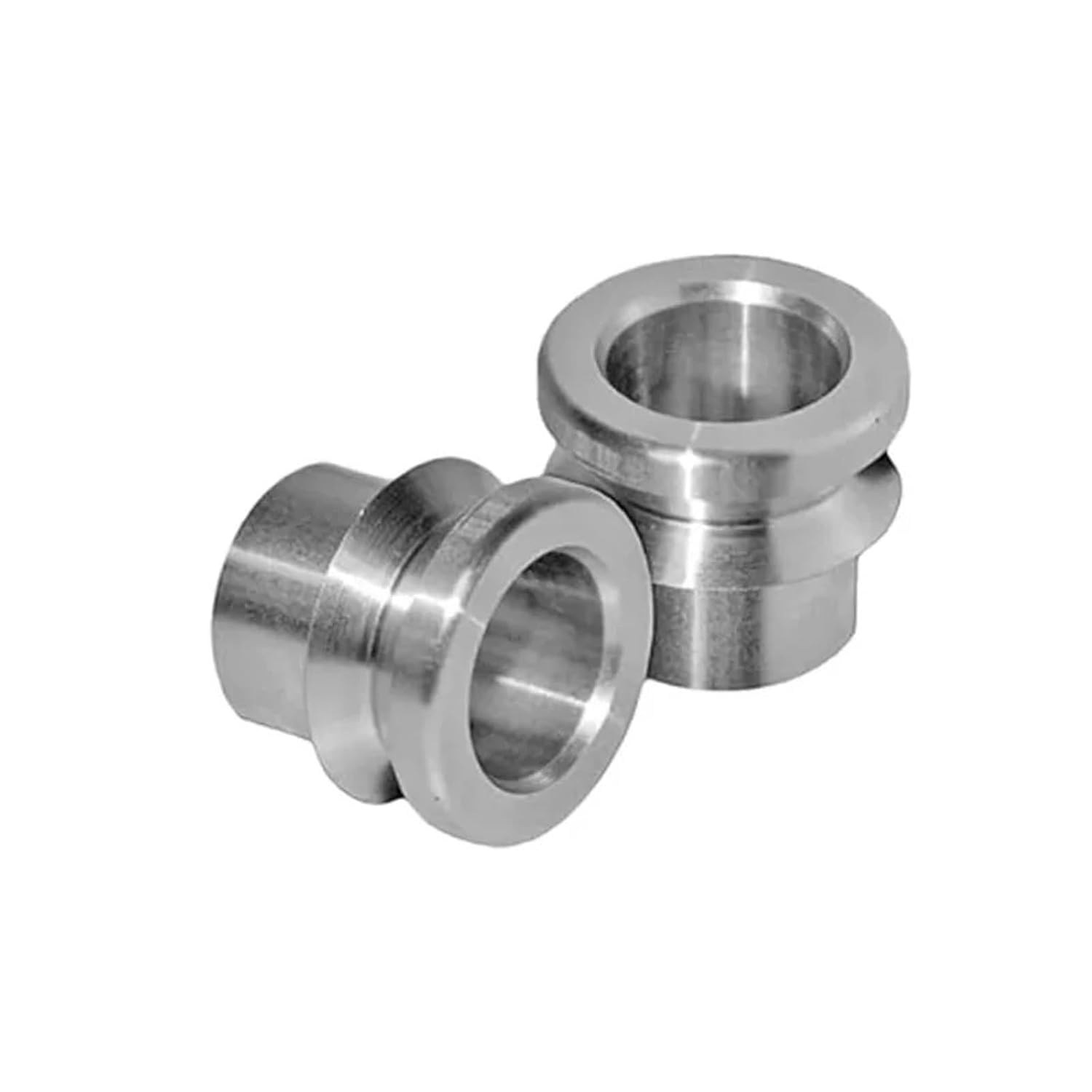2PCS Misalignment Insert Spacer 3/4-1/2 M12-M10 Car Accsesories Integral Structure Radial Spherical Plain Bearings(0.75-0.5 2PCS)