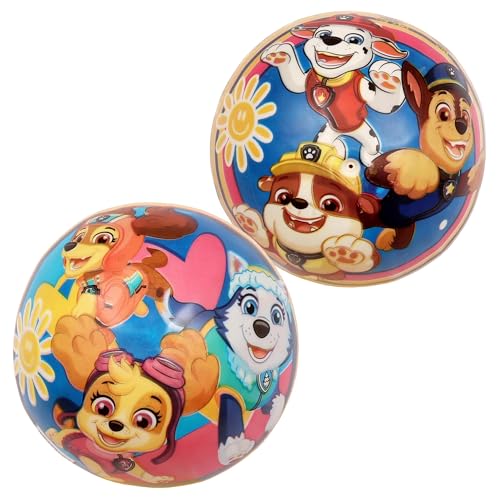 Paw Patrol Pelota de Goma 23 cm, Ligera, para Jugar para niños de 10 Meses+ (Paw Patrol)