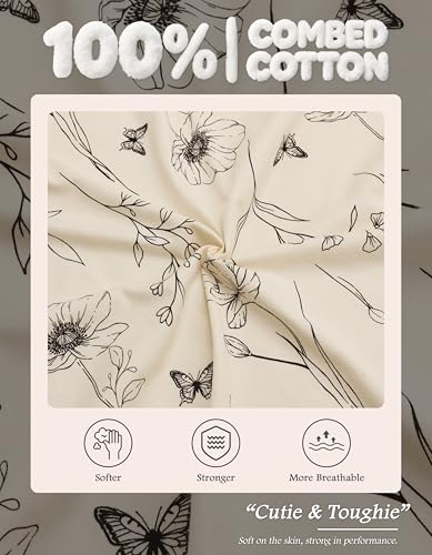 100% Cotton Pajamas for Women 2 Piece PJs Set Long Sleeve with 3 Pockets Button Down Breathable Sleepwear XS-XXL3