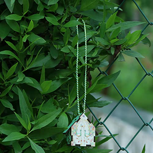 Image of Air Freshener For Individual design Aroma Oil diffuser Perfume Fresh Scent Hanging Wood Ornament Drawer Closet Home Decoration Office Interior Aromatherapy Pendant (Pinkblush Fragrance, 4 pcs)