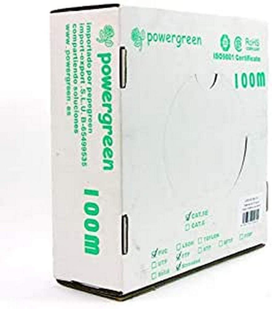 Bobina De Cable Pepegreen Cat5e 100M Flexible