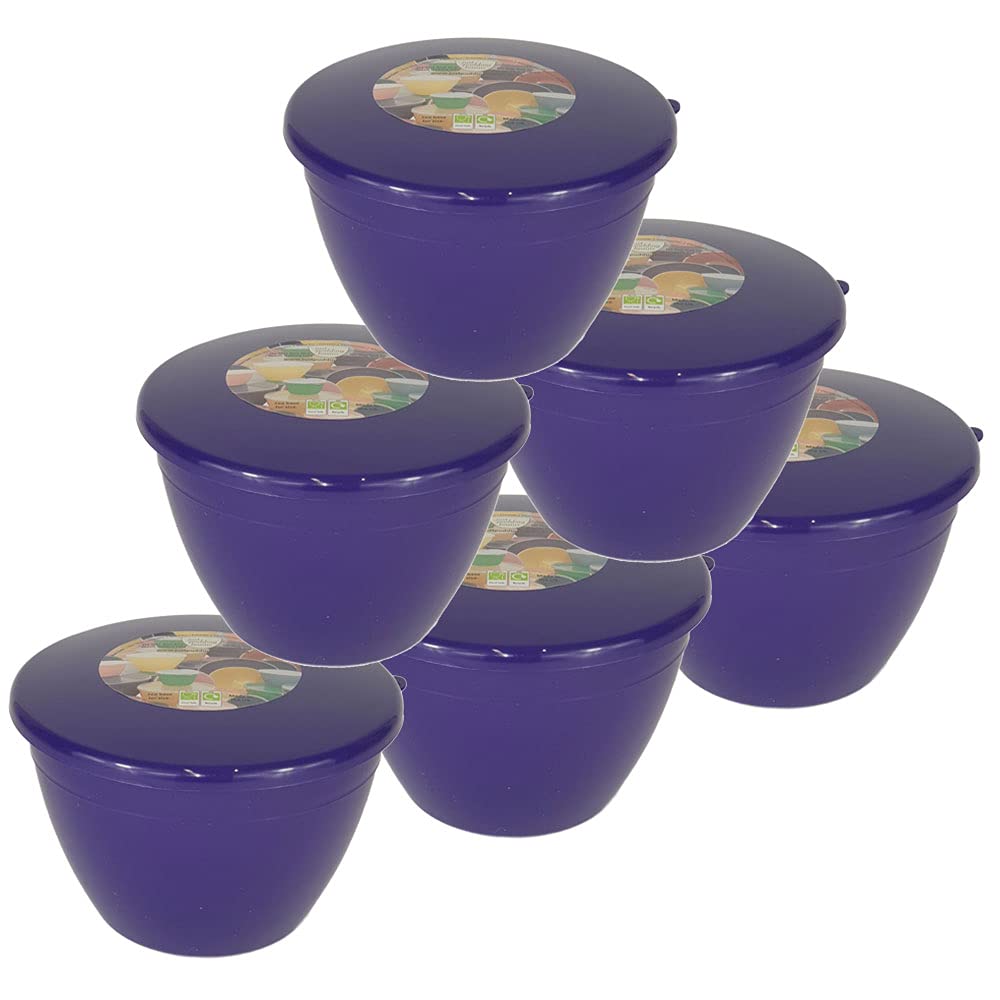 Just Pudding Basins Purple 1 Pint Steaming Pudding Basin With Lid1Pt6Pk from B&Q