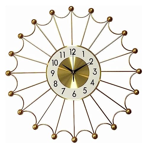Horloge murale salon et chambre coucher XJBTBA muette D60cm