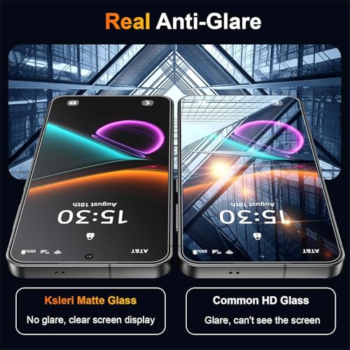 Image of ZARALA Matte Tempered Glass Screen Protector for Samsung Galaxy S26 Ultra 5G | 9H Hardness | Anti-Scratch | Smooth Touch | Bubble-Free | Case Friendly