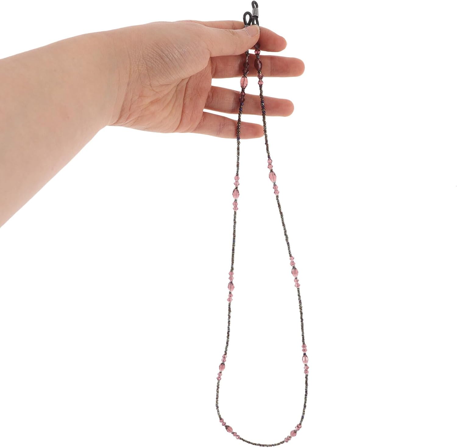 Beaded Glasses Necklace Eyeglass Chain for Women and Men Anti-slip Sunglasses Strap Reading Glasses Holder Lanyard Vintage Style