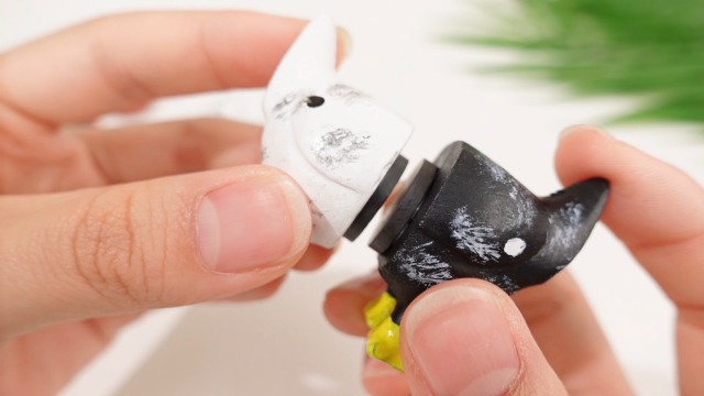 12 imanes decorativos de pollo divertidos para refrigerador miniatura 7