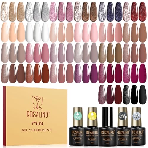 ROSALIND 30pcs Gel Nail Polish Set