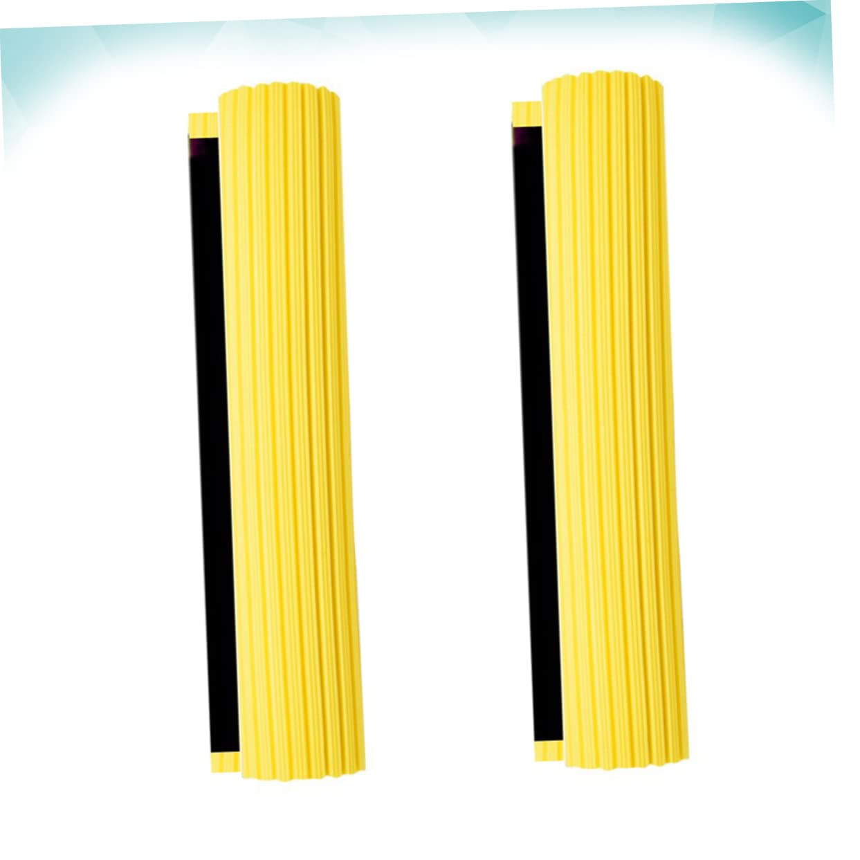 HONMEET 2Pcs PVA Sponge Cotton Mop Head Replacement for Floor Cleaning Durable Easy to Use Compatible with Various Surfaces for Tile Bathtub and Car Cleaning