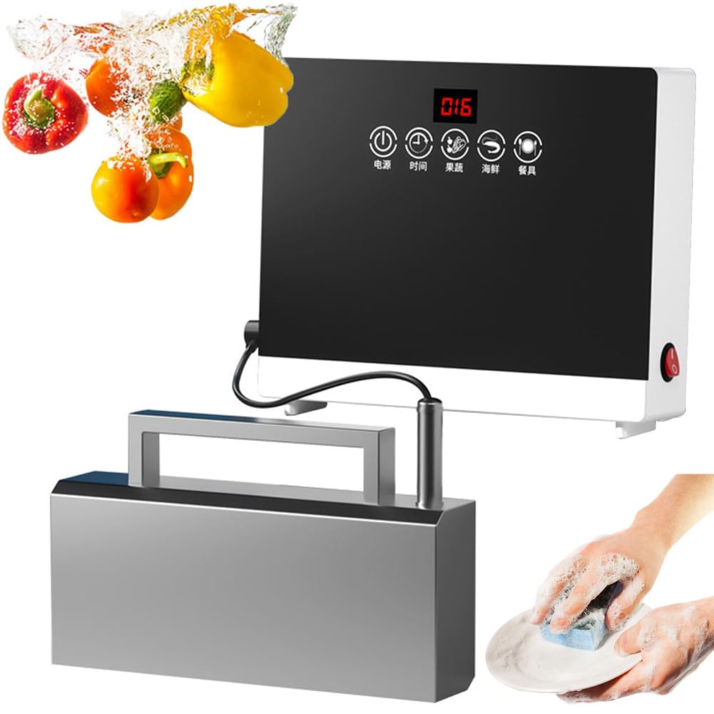 Lave-vaisselle à ultrasons avec commande tactile pour fruits