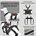 OneTigris Breathable Dog Lift Harness for Large Medium Sized Dogs, Dog Sing for Large Dogs Hind Leg Support, Dog Hip Support Brace Front Leg Vrace
