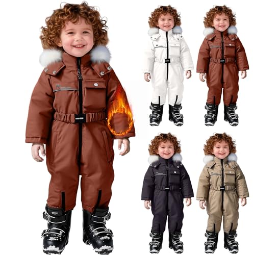 Combinaison de neige hiver pour enfant le cadeau de Noël idéal pour le ski 1-5 ans