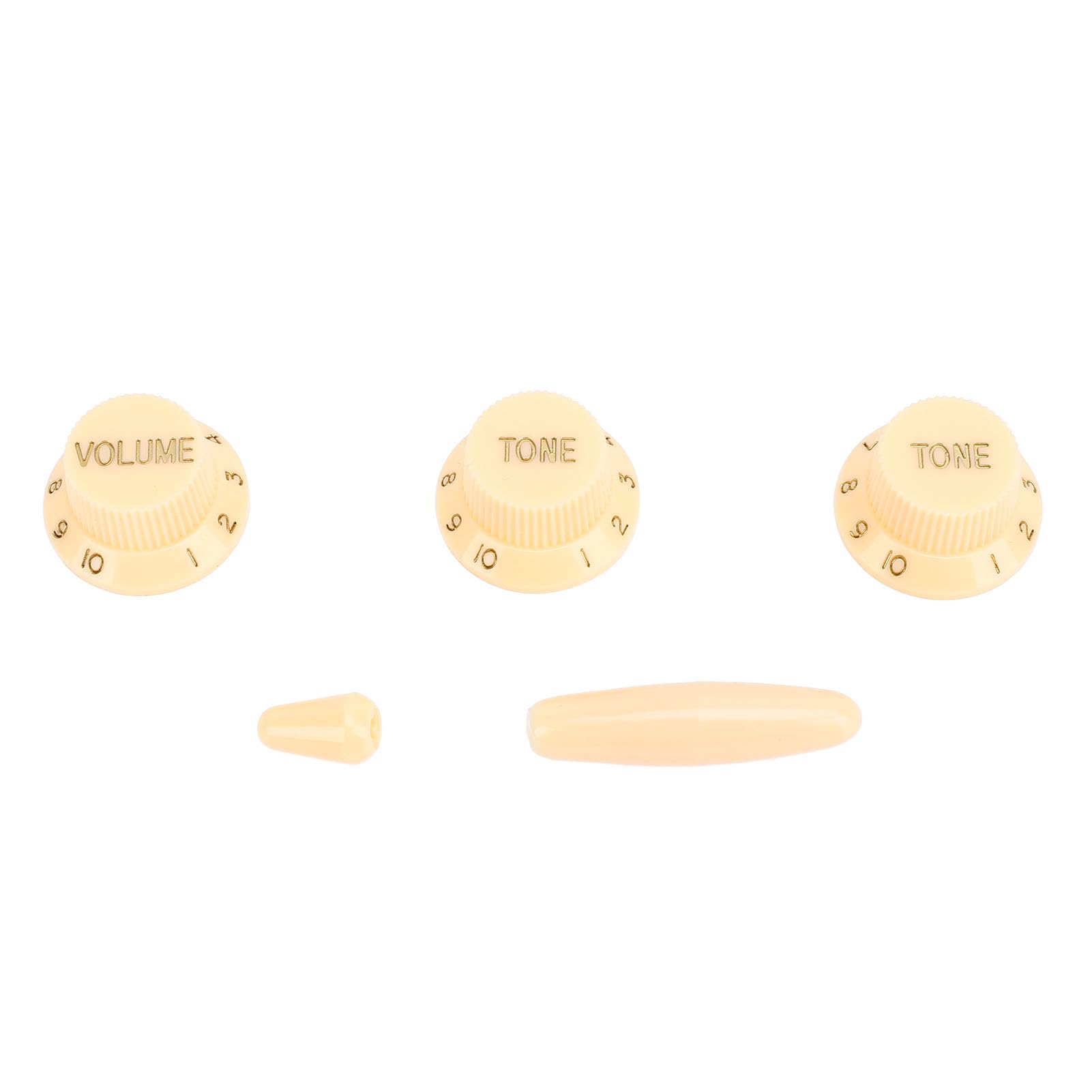 Manopole Tono E Volume Per Chitarra UFO Marmorizzate Con Anello, Alluminio 6mm Foro Spline, Knob Zone