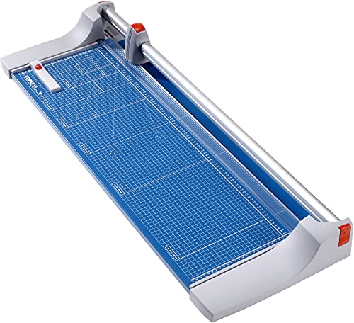 Dahle 446 Premium Rotary Trimmer, 36 Cut Length, 25 Sheet Capacity, Self-Sharpening, Automatic Clamp, German Engineered Paper Cutter