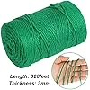 Amazon.com: Vivifying Garden Twine, 328 Feet 3mm Green Plant Ties ...