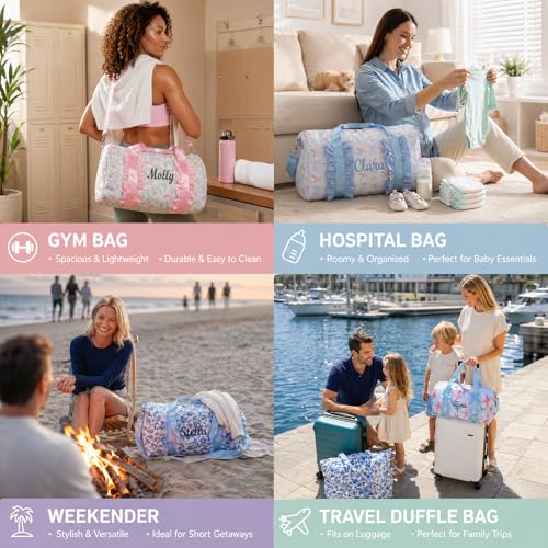 Personalized Overnight Bag for Teen Girls