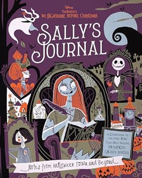 Hardcover Sally's Journal (Disney Tim Burton's the Nightmare Before Christmas): Notes from Halloween Town and Beyond Book