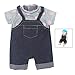 iPobie Ropa de Muñecas para Bebés, Ropa de Muñecas para New Born Baby Doll, Accesorio para muñecas Juego de ropita para muñeca (40-45 cm)