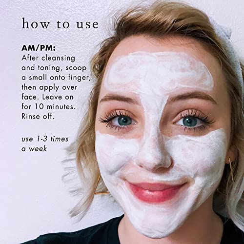 Bioelements Restorative Clay - 2.5 Fl Oz - Pore-Refining Natural Clay Mask - Absorbs Oil & Improves Skin Texture - Vegan, Gluten Free - Never Tested On Animals #TOP3