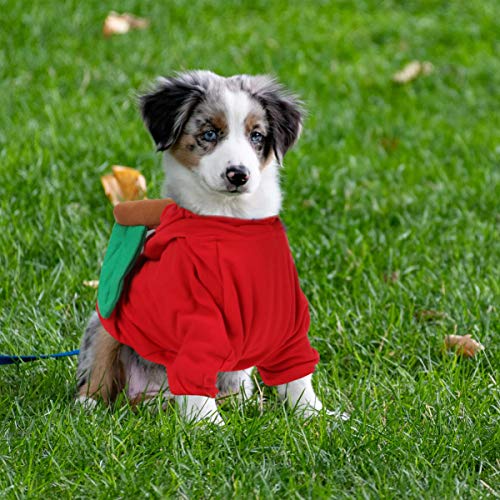 Disfraz para perro Halloween rojo tamaño L miniatura 6