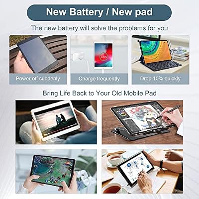 Replacement Battery SCUD-WT-N19 Compatible with Samsung Galaxy Tab A7 10.4 2020 SM-T500 T505 with Repair Tool Kit