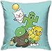 Team Final Fantasy - Funda de almohada decorativa para sofá o dormitorio, 45 x 45 cm