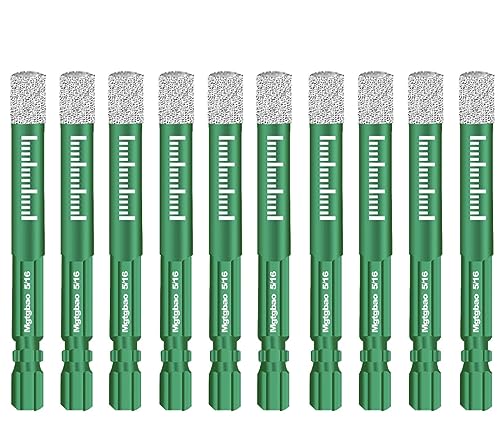 Mgtgbao 10pc 5/16 Dry Diamond Drill Bits Set