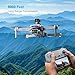S119 4K Drone with Camera for Adults, GPS Auto Return, Obstacle Avoidance, Brushless Motor, 5G Screen Remote, 2 Batteries 50 Min Flight, Dual Camera 120° Wide-Angle, 2000M Range, 120M Altitude FPV Quadcopter (Gray)