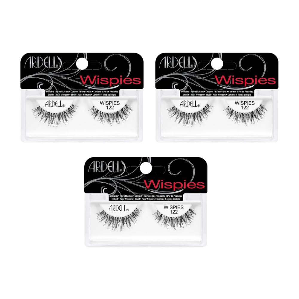 3 x Ardell Wispies lashes - 122