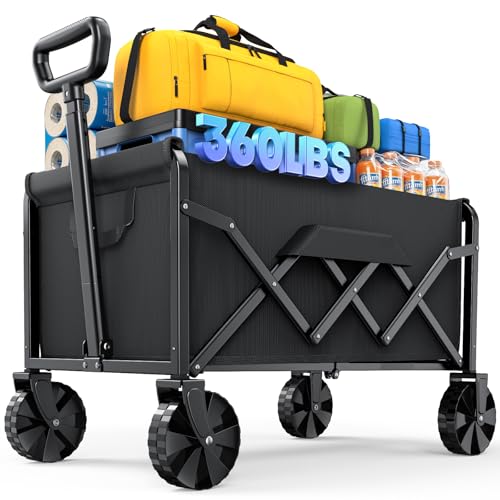 Kitsure Festival Trolley on Wheels 100L,Folding...