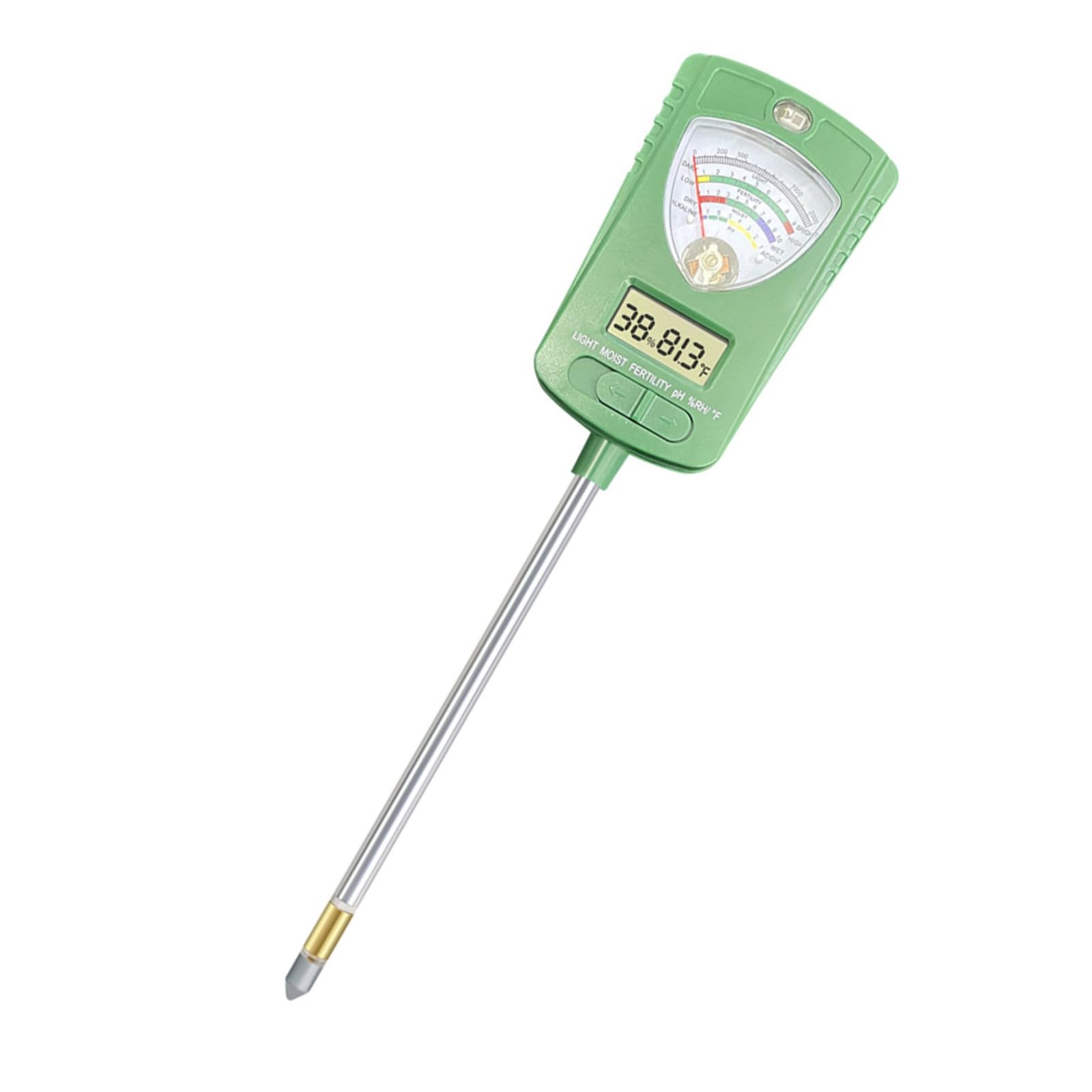 Advanced Soil Analysis Tool for Detection of Temperature Levels and Nutrient Content Great for Agriculture Use Garden Soil Tester
