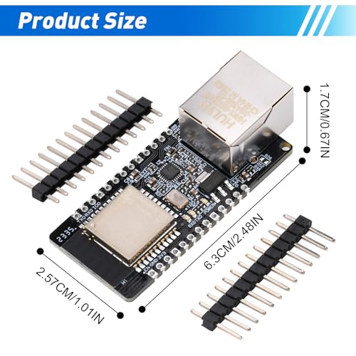 WT32-ETH01 Interface série vers Ethernet WiFi Bluetooth pour prototypage IoT