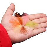 UAERSCH A Pack of Premium CDC Feathers for Fly Tying – Natural Buoyancy, Waterproof & Ideal for Dry Flies, DIY Fly Fishing Materials