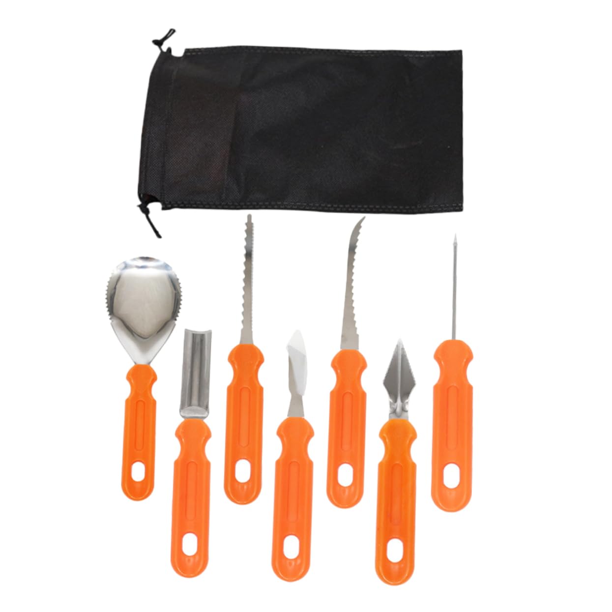 OSALADI 7 Pcs Pumpkin Carving Set Halloween Tools Punkpim Cutting Kit Halloween Pumpkin Carver Halloween Pumpkin Carving Party Kit Pumpkin Carver Kit Pumpkin Making Tool Stainless Steel
