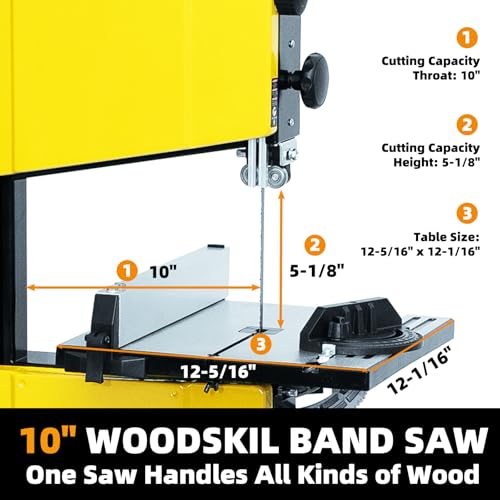 Woodskil 10-Inch Dual Speed Band Saw